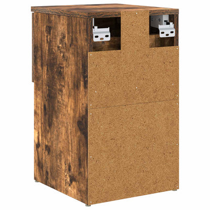 Zásuvka Pod Postel 2 Pcs Kouřový Dub 29 X 31,5 X 49 Cm
