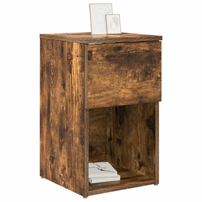Zásuvka Pod Postel 2 Pcs Kouřový Dub 29 X 31,5 X 49 Cm