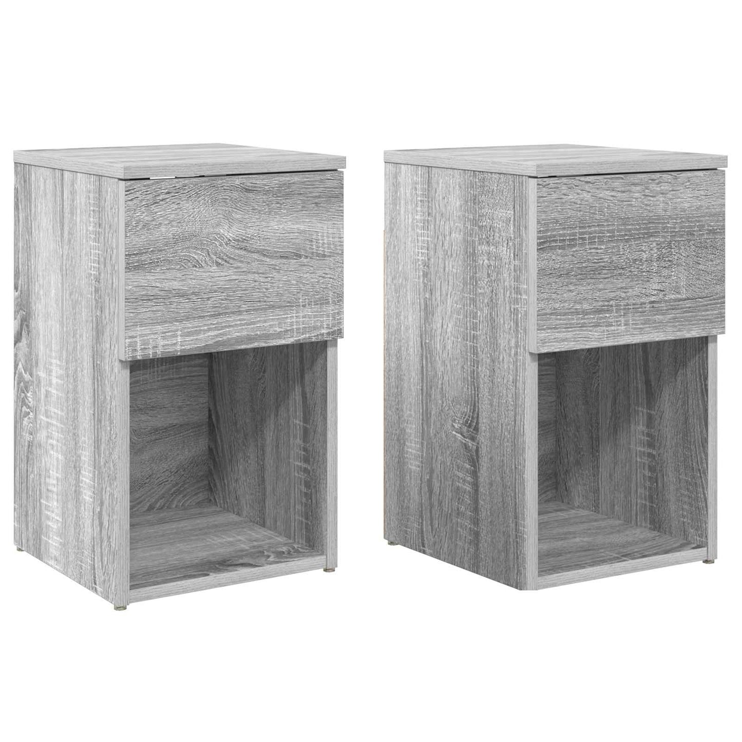 Zásuvka Pod Postel 2 Pcs Šedá Sonoma 29 X 31,5 X 49 Cm