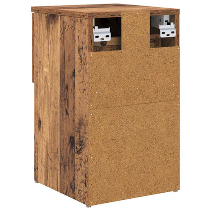 Zásuvka Pod Postel 2 Pcs Staré Dřevo 29 X 31,5 X 49 Cm