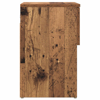 Zásuvka Pod Postel 2 Pcs Staré Dřevo 29 X 31,5 X 49 Cm