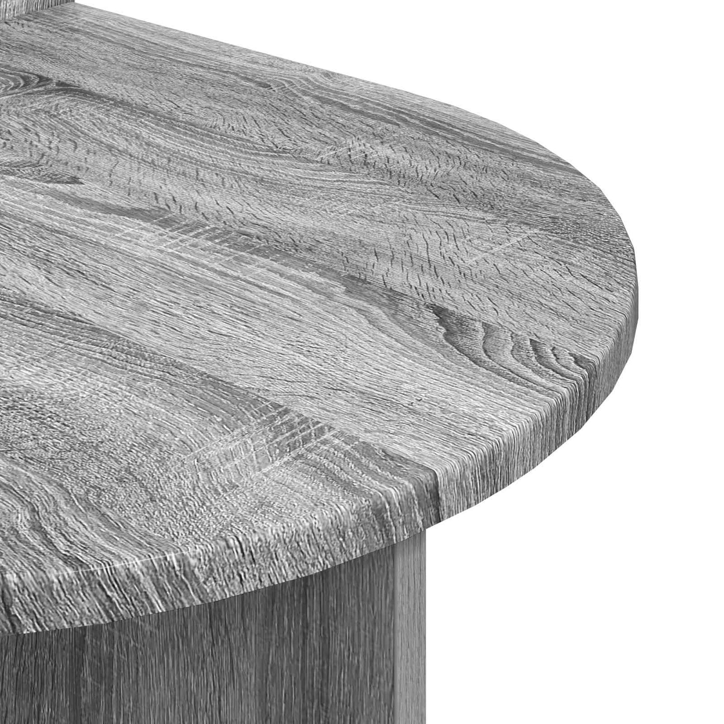 Noční Stolek 2 Pcs Šedá Sonoma 48 X 49 X 65 Cm Dřevěný Materiál