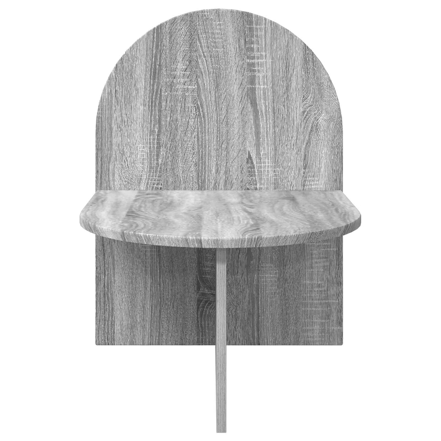 Noční Stolek 2 Pcs Šedá Sonoma 48 X 49 X 65 Cm Dřevěný Materiál