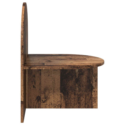 Noční Stolek Staré Dřevo 48 X 49 X 65 Cm Dřevěný Materiál