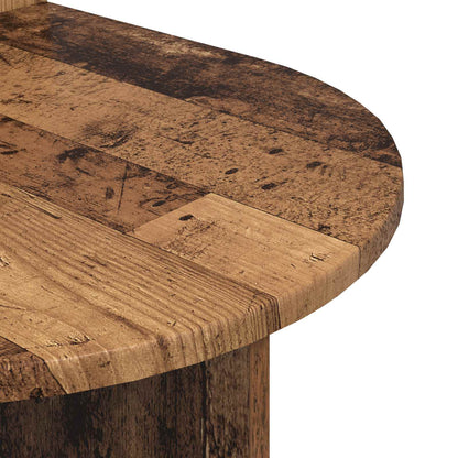Noční Stolek 2 Pcs Staré Dřevo 48 X 49 X 65 Cm Dřevěný Materiál