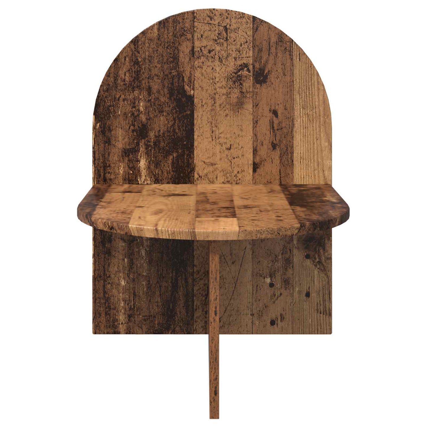 Noční Stolek 2 Pcs Staré Dřevo 48 X 49 X 65 Cm Dřevěný Materiál