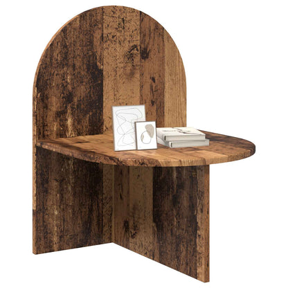 Noční Stolek 2 Pcs Staré Dřevo 48 X 49 X 65 Cm Dřevěný Materiál