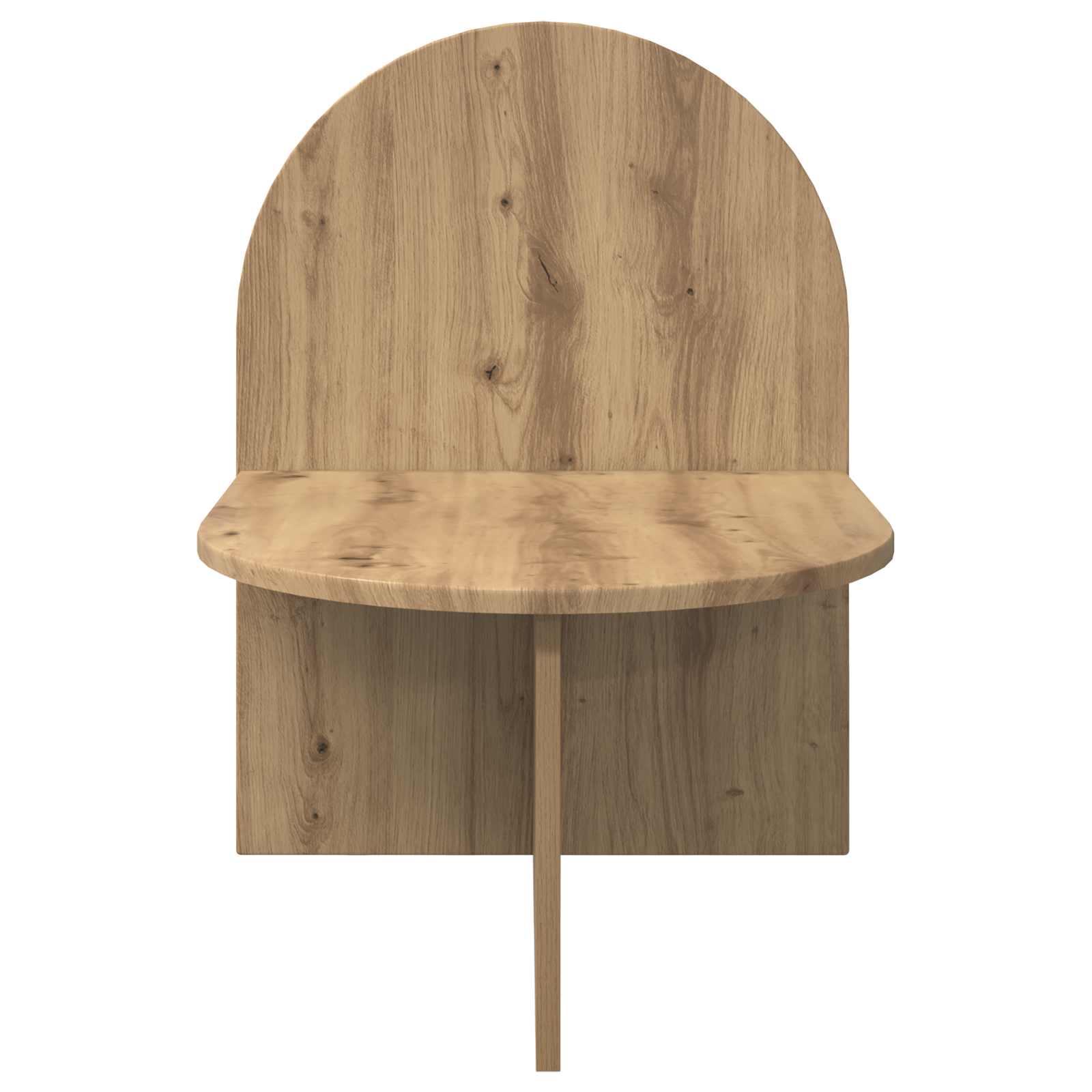 Noční Stolek Dub Artisan 48 X 49 X 65 Cm Dřevěný Materiál