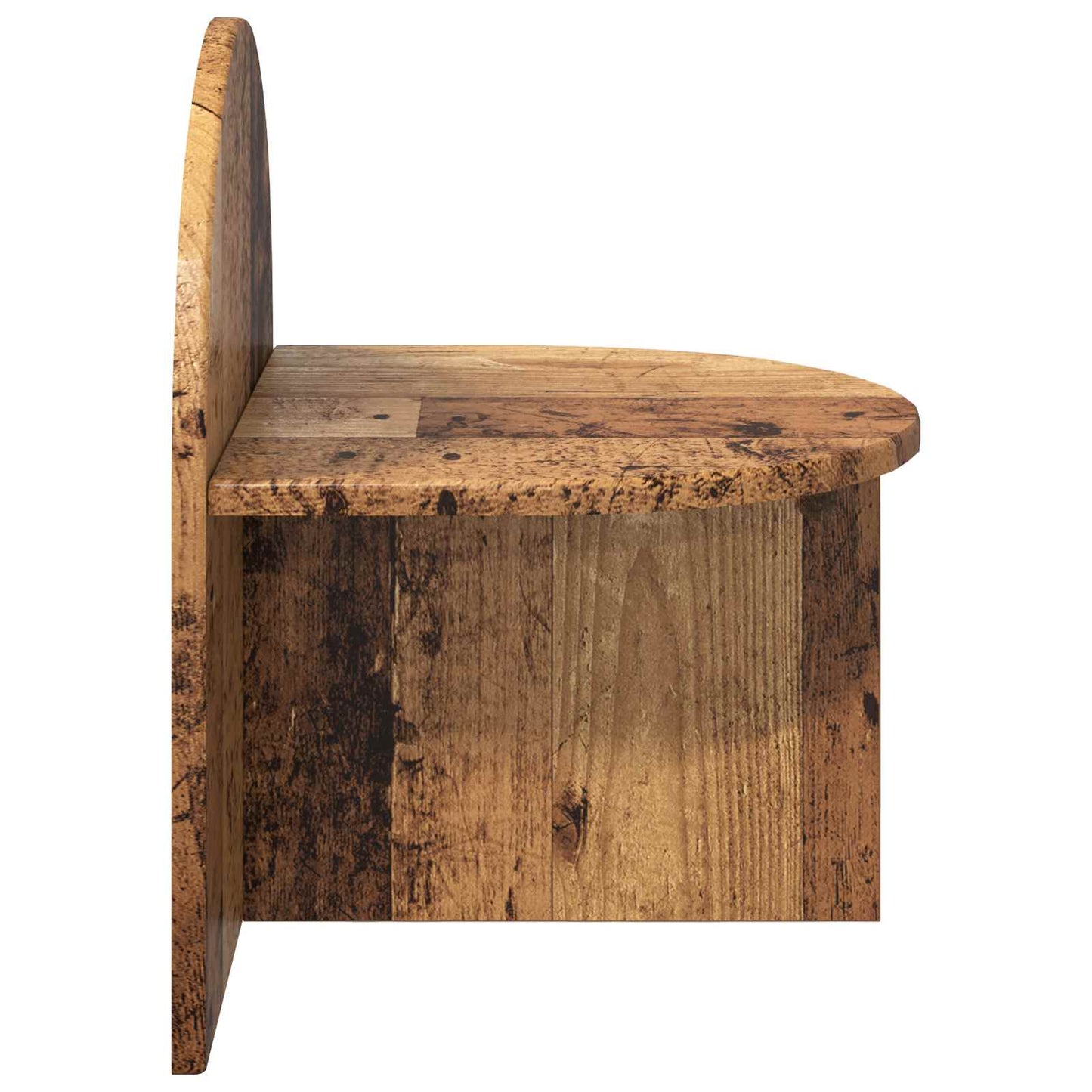 Noční Stolek Staré Dřevo 40 X 35,5 X 45,5 Cm Dřevěný Materiál