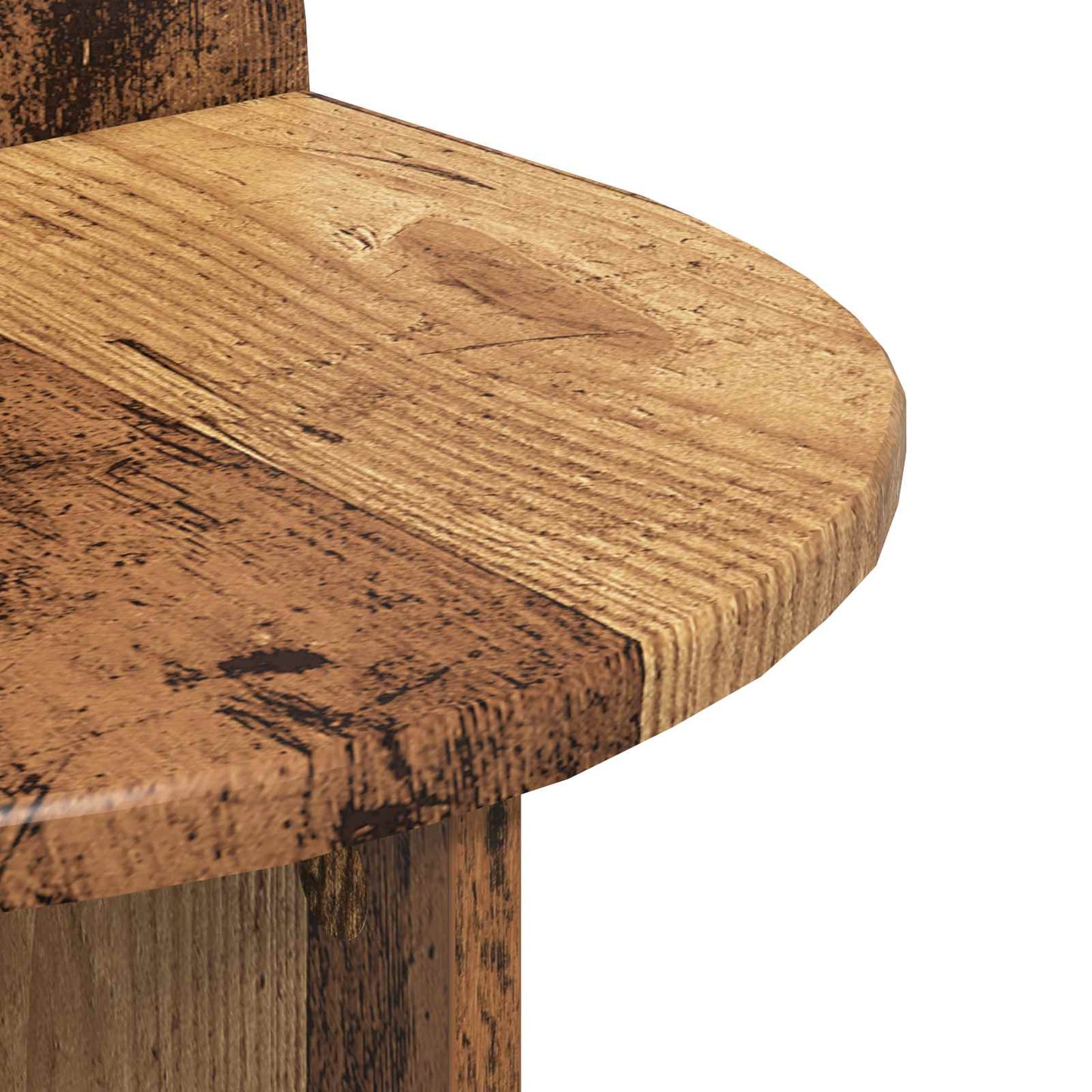 Noční Stolek 2 Pcs Staré Dřevo 40 X 35,5 X 45,5 Cm