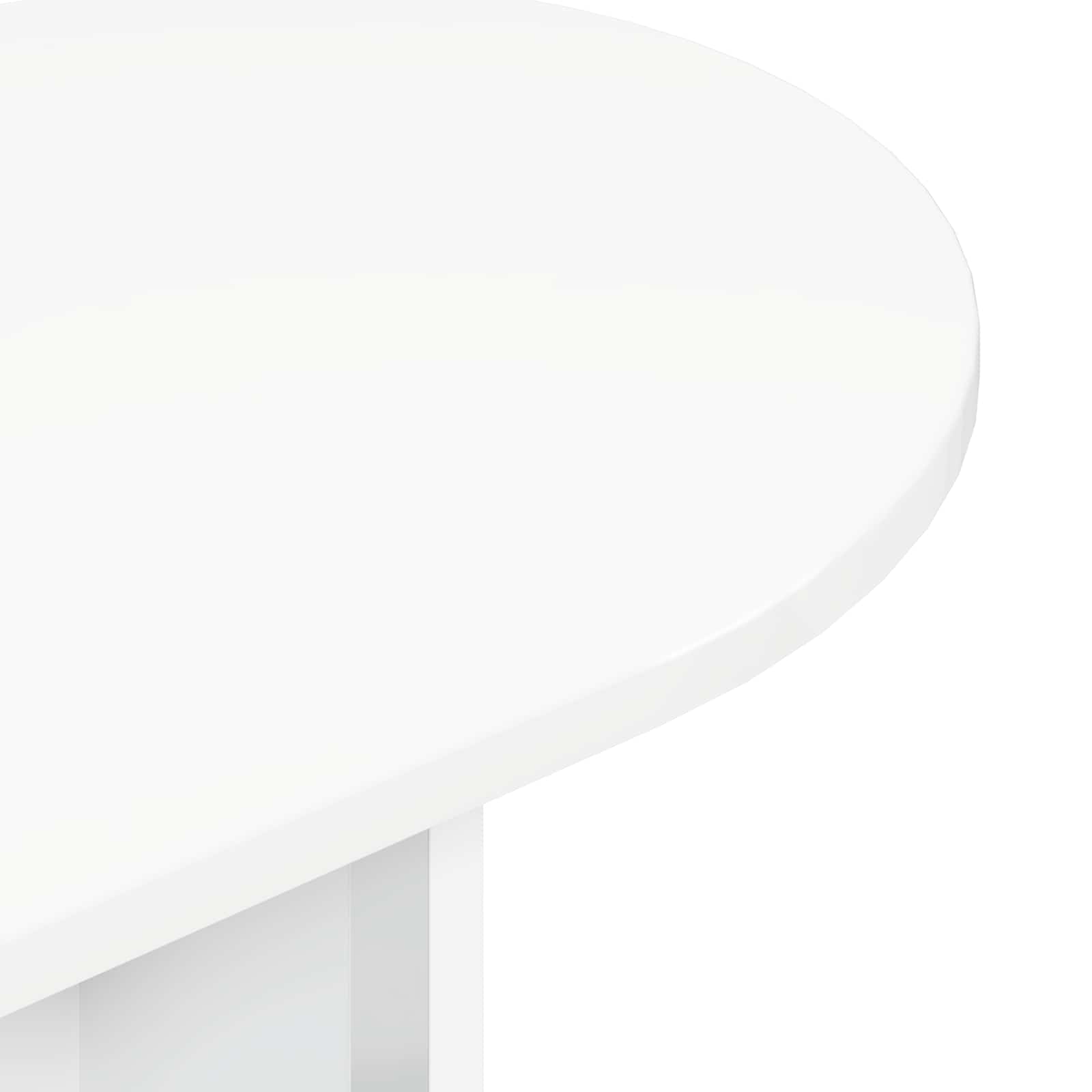 Konzolový Stolek Bílá 100 X 39,5 X 75 Cm Kompozitní Dřevo