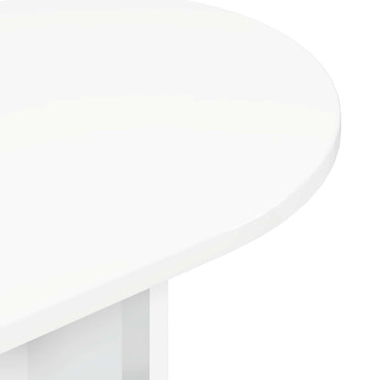 Konzolový Stolek Bílá 100 X 39,5 X 75 Cm Kompozitní Dřevo