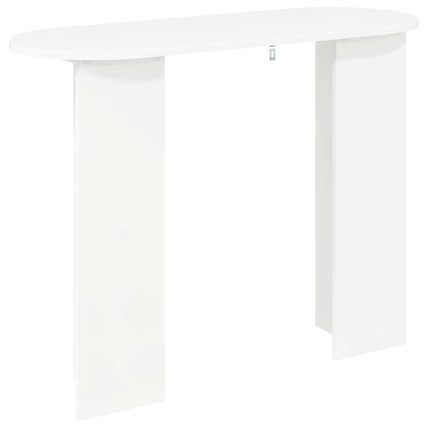 Konzolový Stolek Bílá 100 X 39,5 X 75 Cm Kompozitní Dřevo