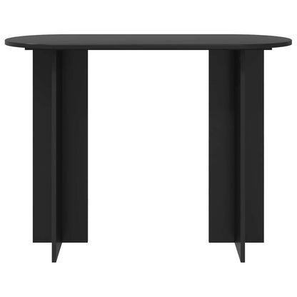 Konzolový Stolek Černý Dub 100 X 39,5 X 75 Cm Kompozitní Dřevo