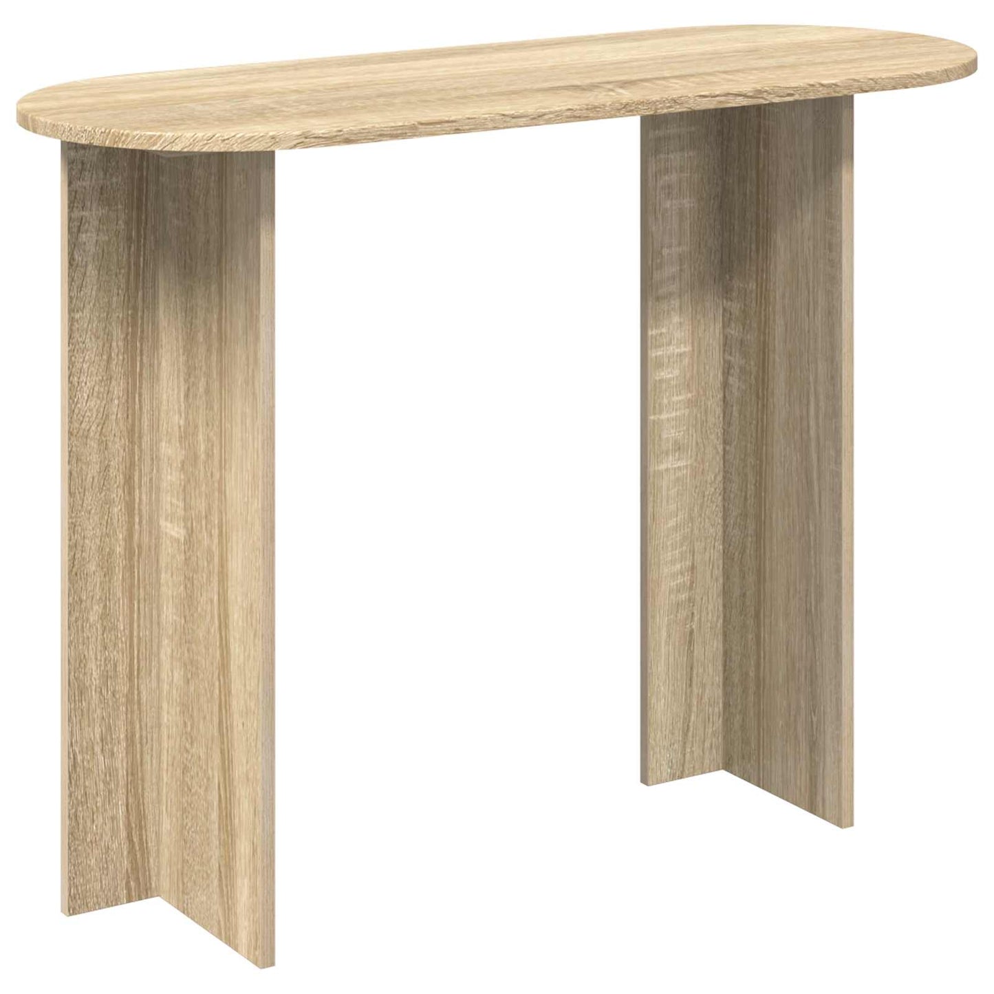 Konzolový Stolek Dub Sonoma 100 X 39,5 X 75 Cm Kompozitní Dřevo