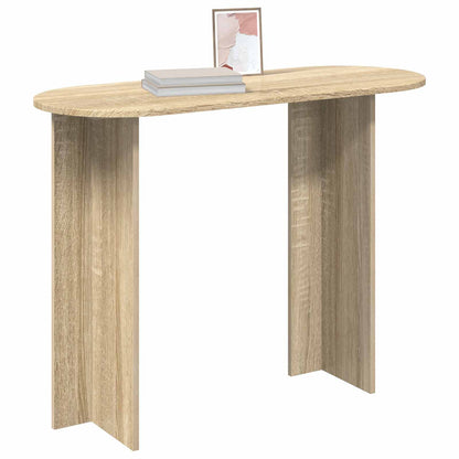 Konzolový Stolek Dub Sonoma 100 X 39,5 X 75 Cm Kompozitní Dřevo