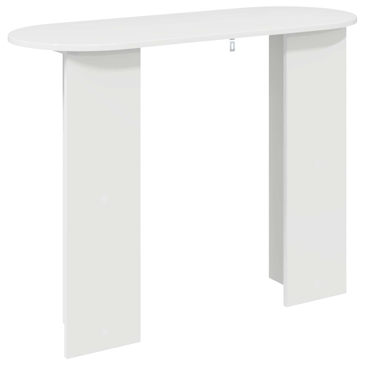 Konzolový Stolek Bílá S Vysokým Leskem 100 X 39,5 X 75 Cm
