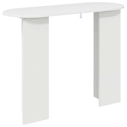 Konzolový Stolek Bílá S Vysokým Leskem 100 X 39,5 X 75 Cm