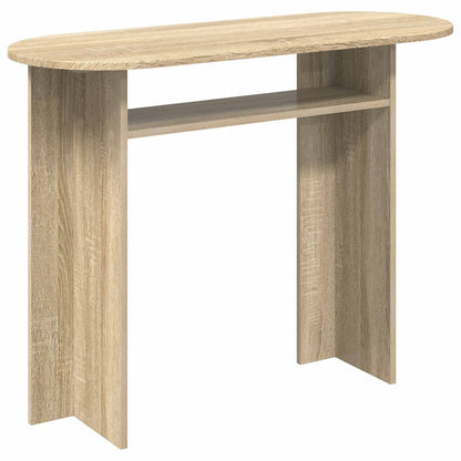 Konzolový Stolek Dub Sonoma 100 X 39,5 X 75 Cm Kompozitní Dřevo