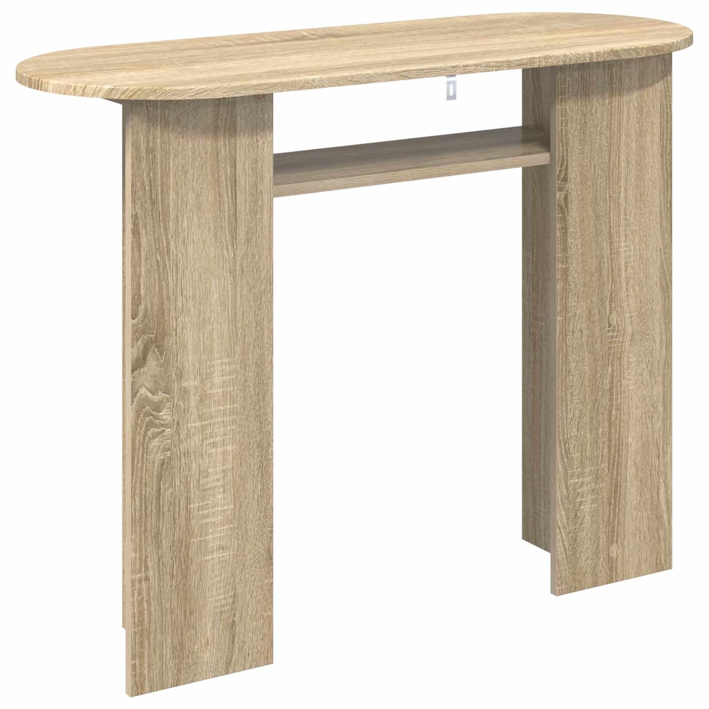 Konzolový Stolek Dub Sonoma 100 X 39,5 X 75 Cm Kompozitní Dřevo