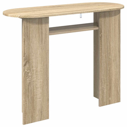 Konzolový Stolek Dub Sonoma 100 X 39,5 X 75 Cm Kompozitní Dřevo