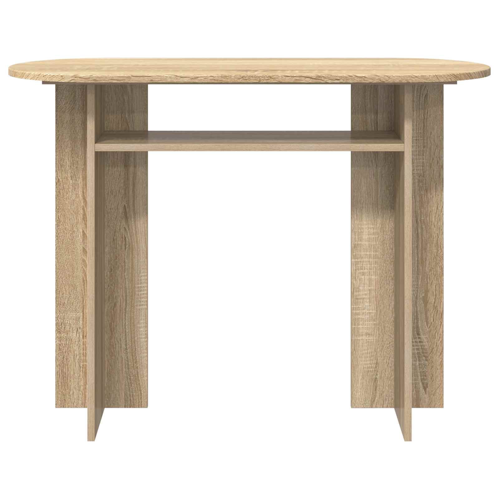 Konzolový Stolek Dub Sonoma 100 X 39,5 X 75 Cm Kompozitní Dřevo
