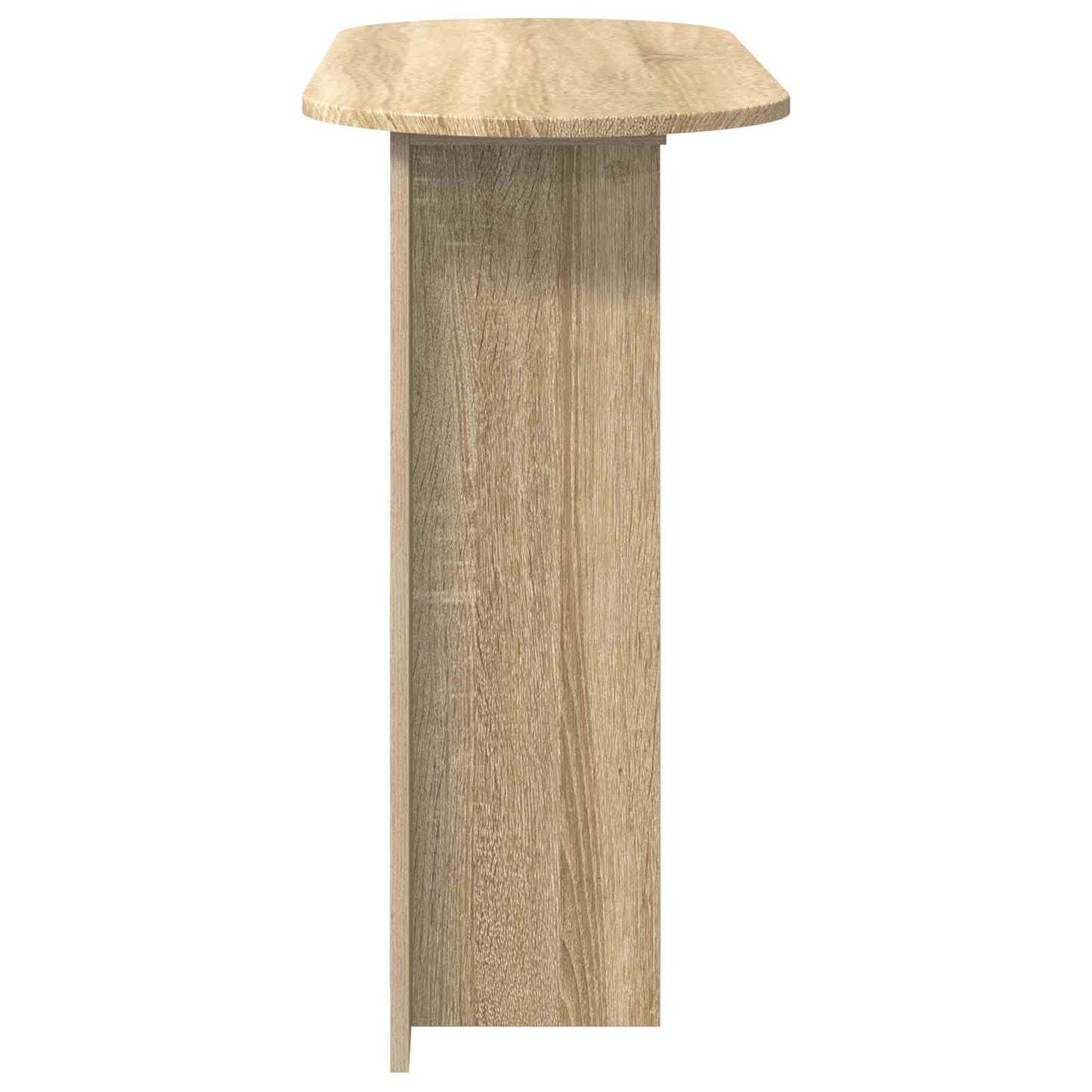 Konzolový Stolek Dub Sonoma 100 X 39,5 X 75 Cm Kompozitní Dřevo
