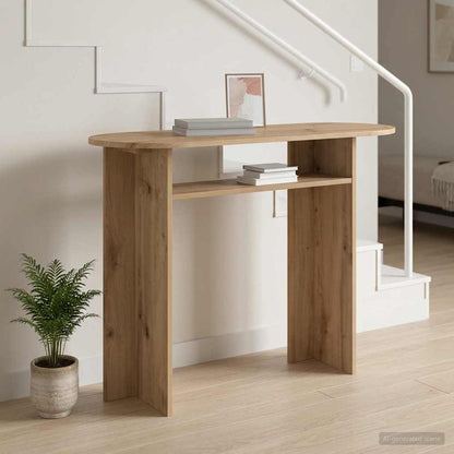 Konzolový Stolek Dub Artisan 100 X 39,5 X 75 Cm
