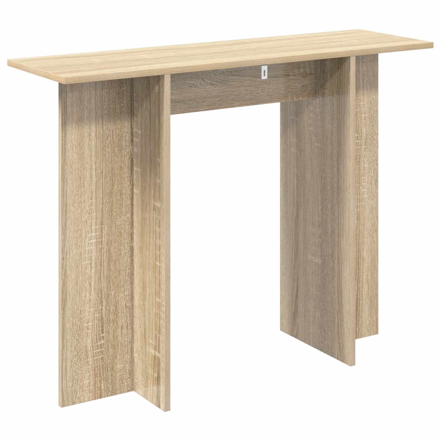 Konzolový Stolek Dub Sonoma 100 X 30 X 75 Cm Kompozitní Dřevo
