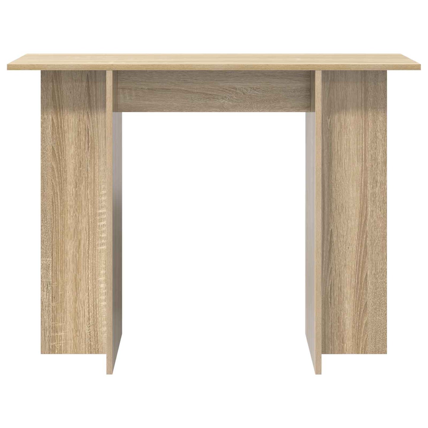 Konzolový Stolek Dub Sonoma 100 X 30 X 75 Cm Kompozitní Dřevo