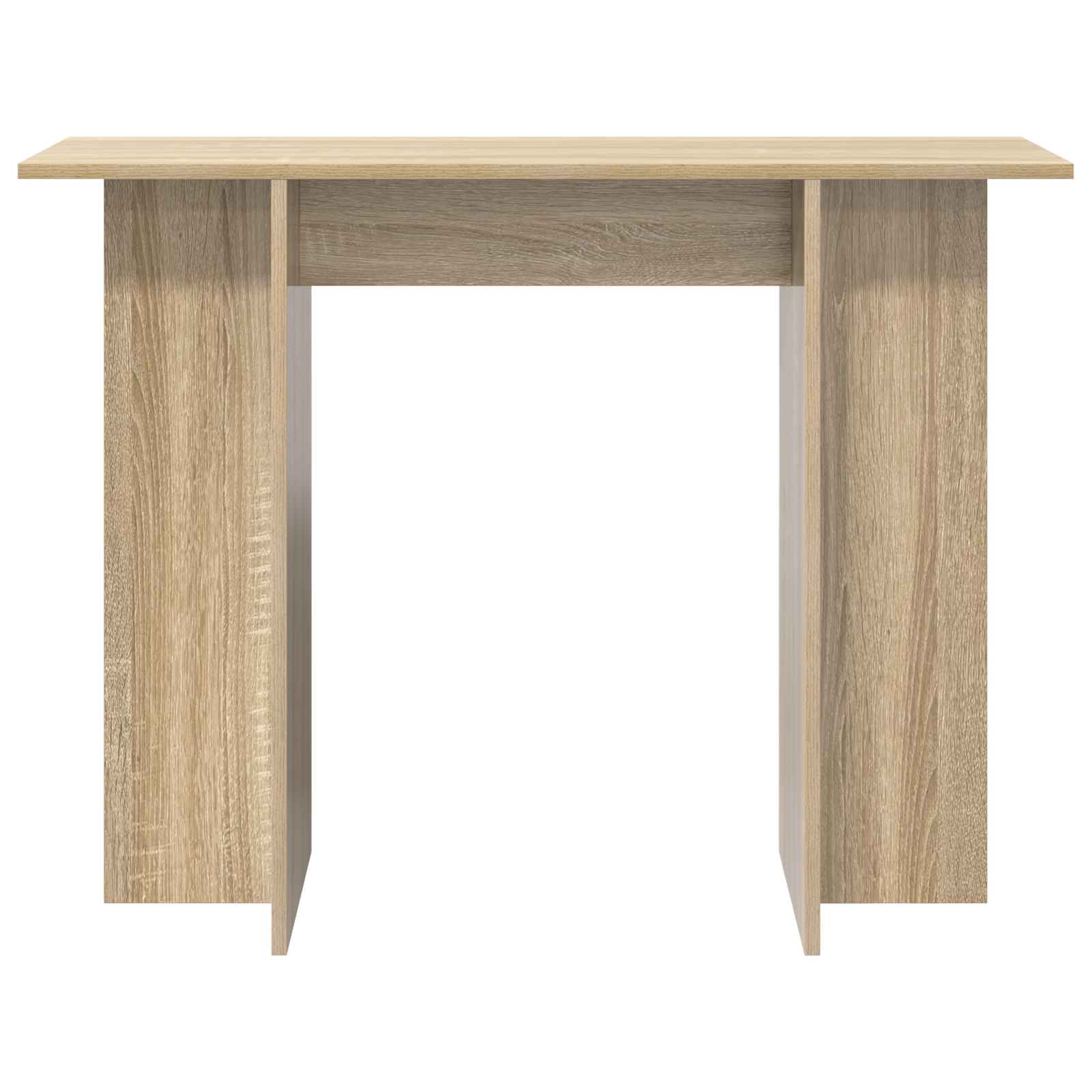 Konzolový Stolek Dub Sonoma 100 X 30 X 75 Cm Kompozitní Dřevo