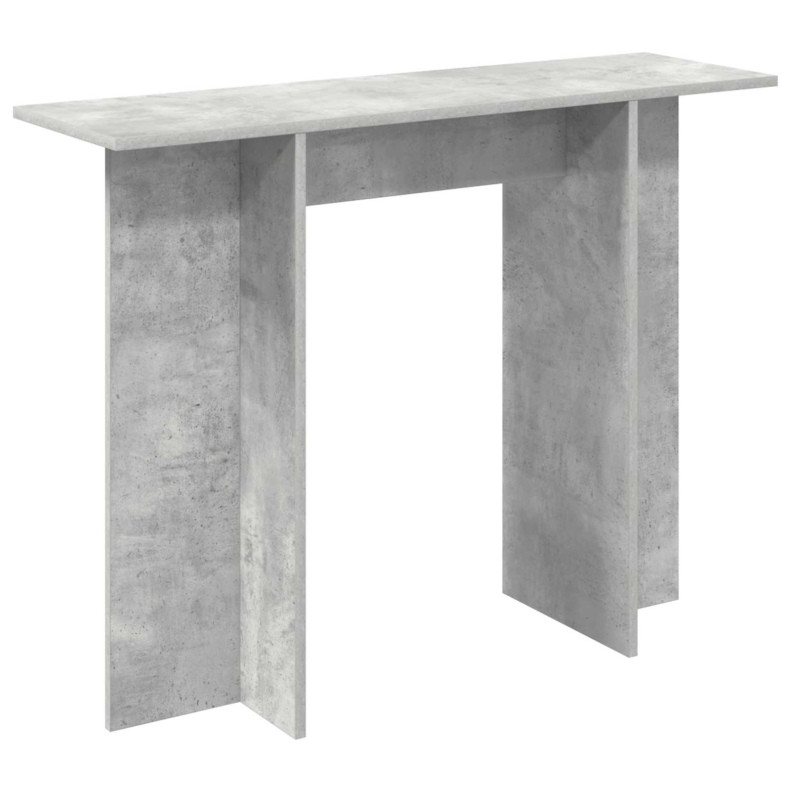 Konzolový Stolek Betonově Šedá 100 X 30 X 75 Cm