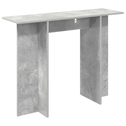 Konzolový Stolek Betonově Šedá 100 X 30 X 75 Cm