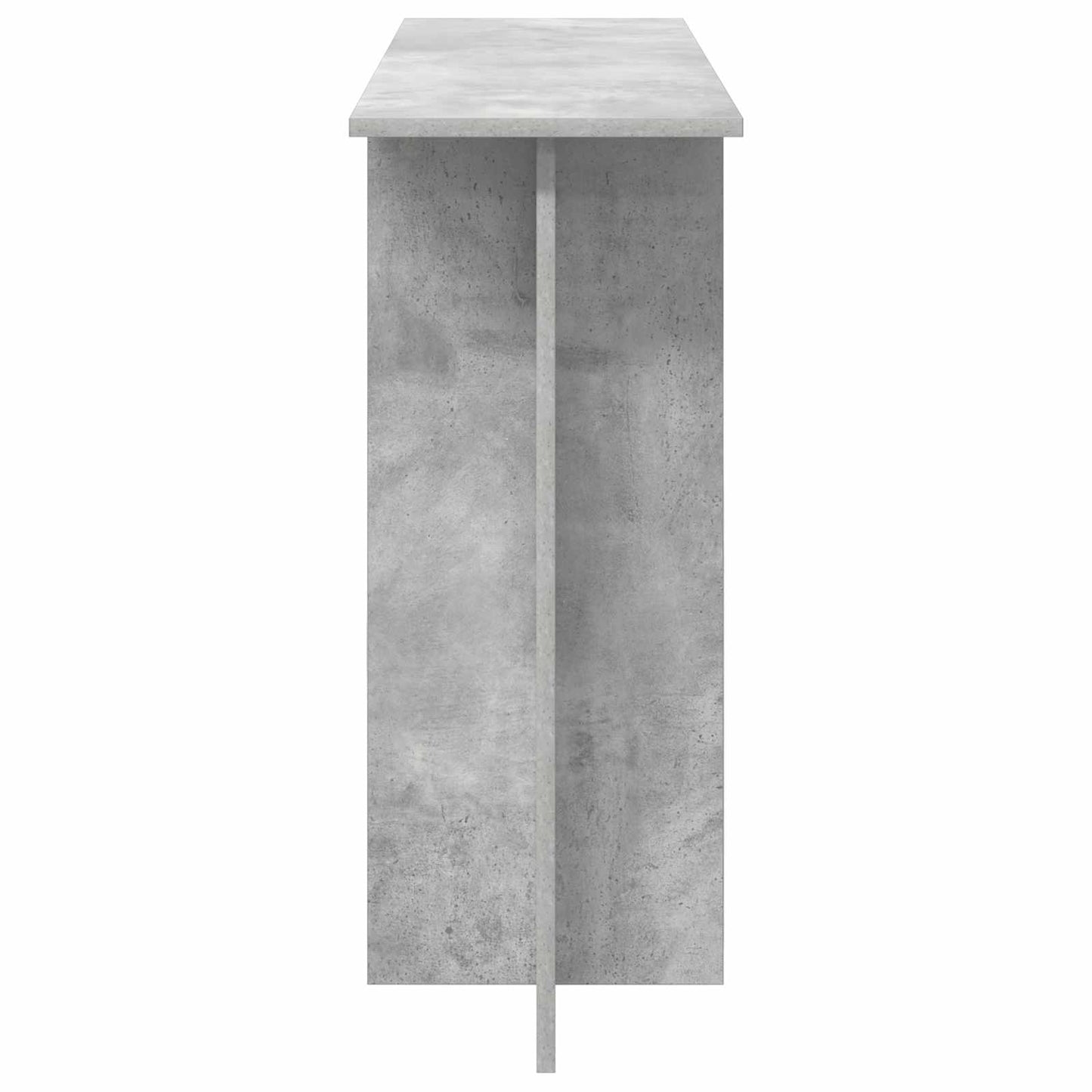 Konzolový Stolek Betonově Šedá 100 X 30 X 75 Cm