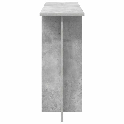 Konzolový Stolek Betonově Šedá 100 X 30 X 75 Cm