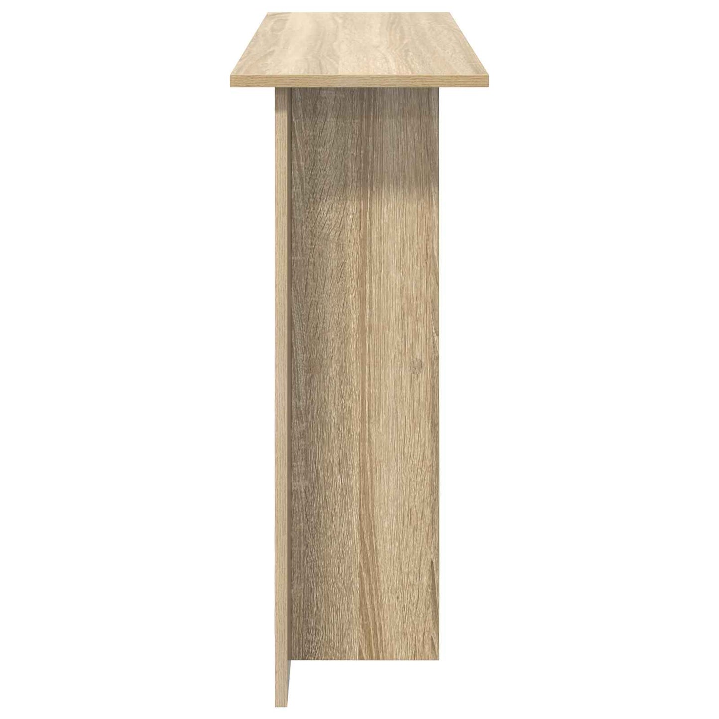 Konzolový Stolek Dub Sonoma 100 X 30 X 75 Cm Kompozitní Dřevo