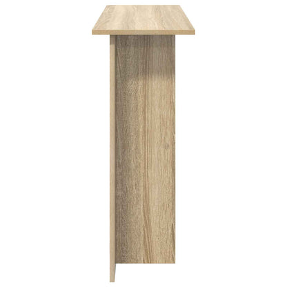 Konzolový Stolek Dub Sonoma 100 X 30 X 75 Cm Kompozitní Dřevo