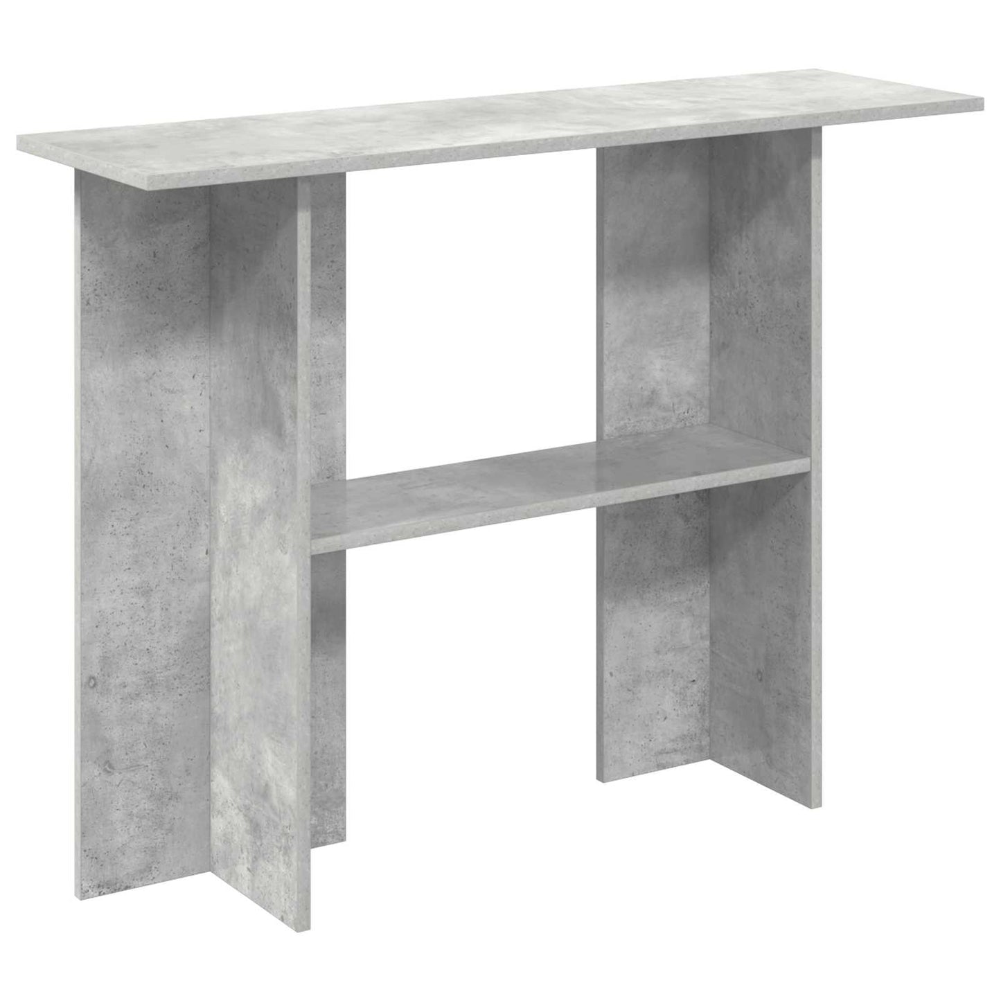 Konzolový Stolek Betonově Šedá 100 X 30 X 75 Cm