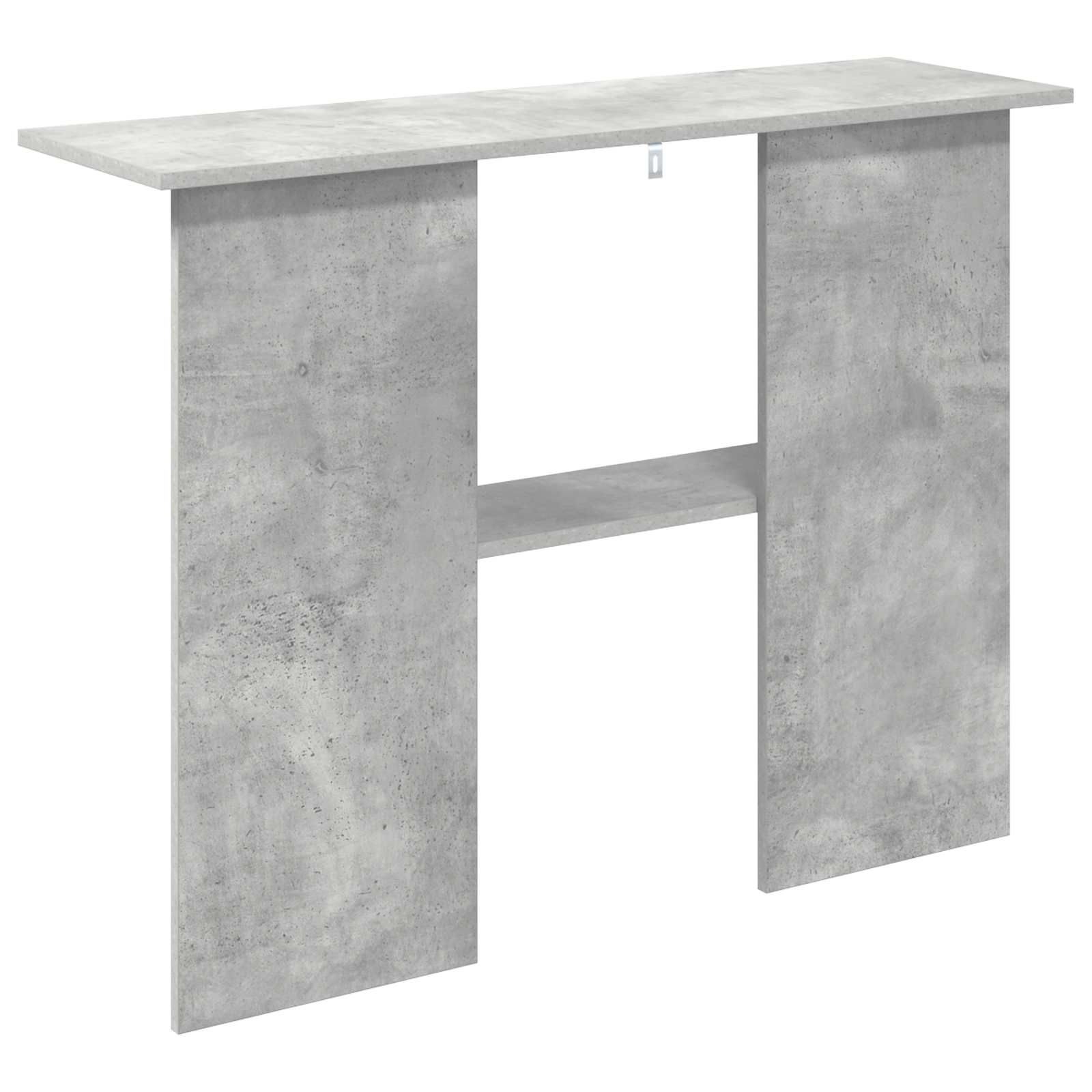 Konzolový Stolek Betonově Šedá 100 X 30 X 75 Cm