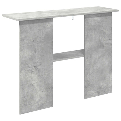 Konzolový Stolek Betonově Šedá 100 X 30 X 75 Cm