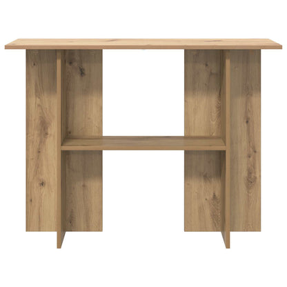 Konzolový Stolek Dub Artisan 100 X 30 X 75 Cm Kompozitní Dřevo