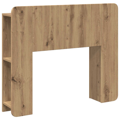 Čelo Postele Se Skříňkou Dub Artisan 80 Cm Kompozitní Dřevo