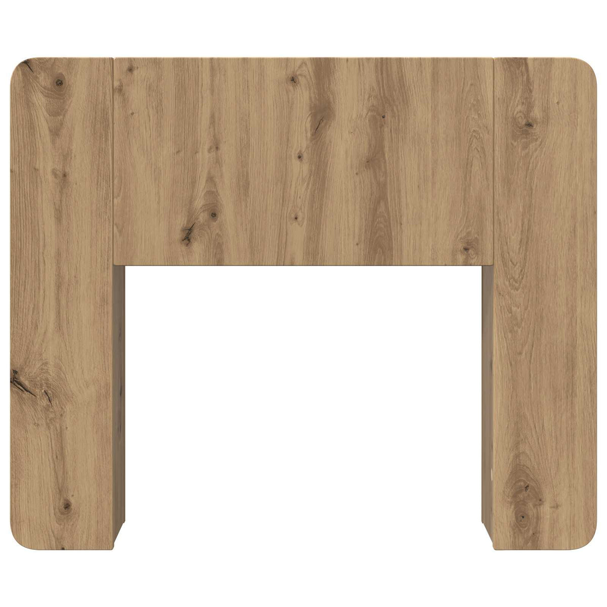 Čelo Postele Se Skříňkou Dub Artisan 80 Cm Kompozitní Dřevo