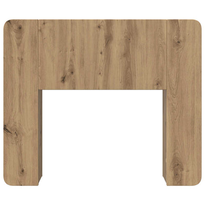 Čelo Postele Se Skříňkou Dub Artisan 80 Cm Kompozitní Dřevo