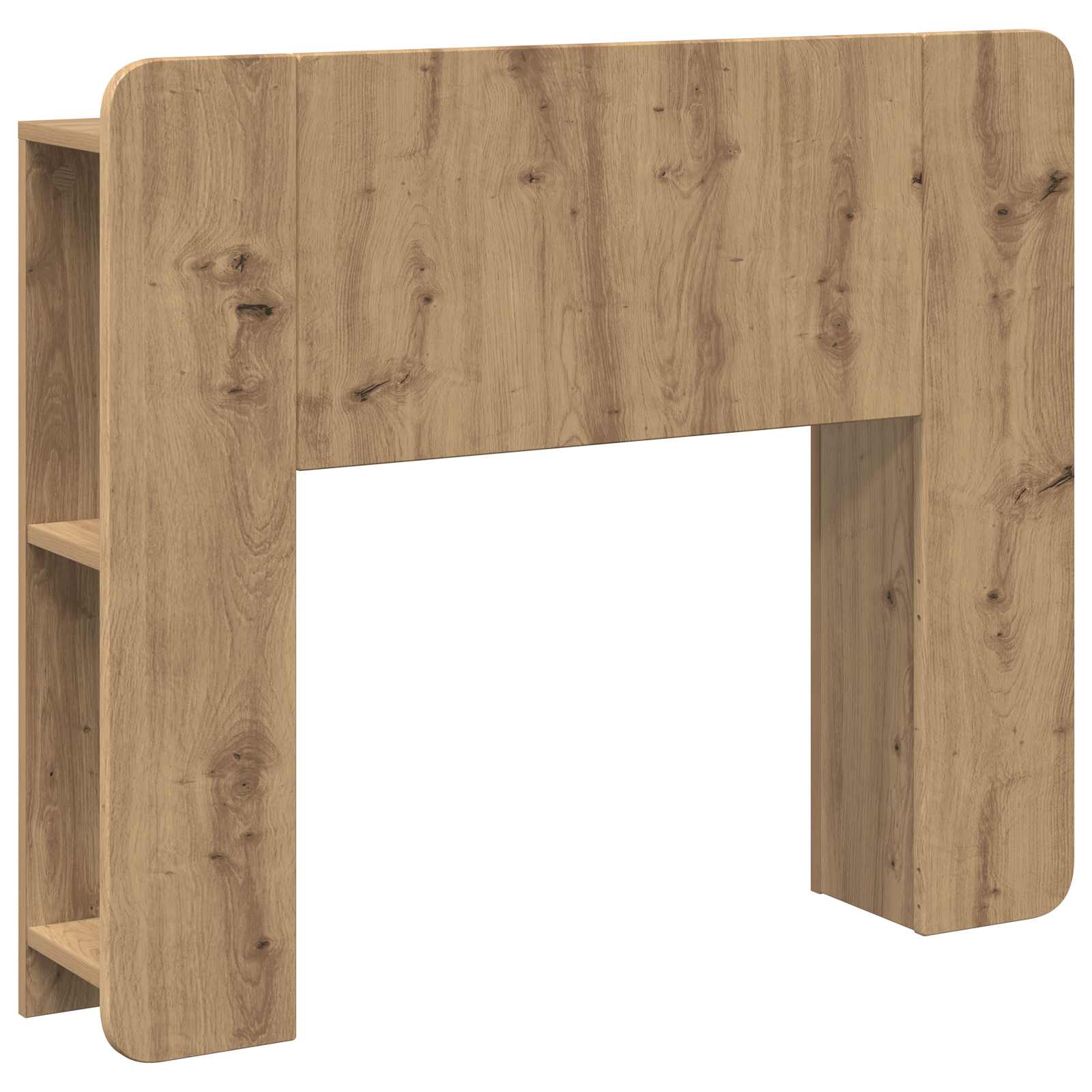 Čelo Postele Se Skříňkou Dub Artisan 100 Cm Kompozitní Dřevo