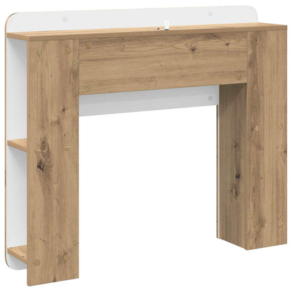 Čelo Postele Se Skříňkou Dub Artisan 100 Cm Kompozitní Dřevo