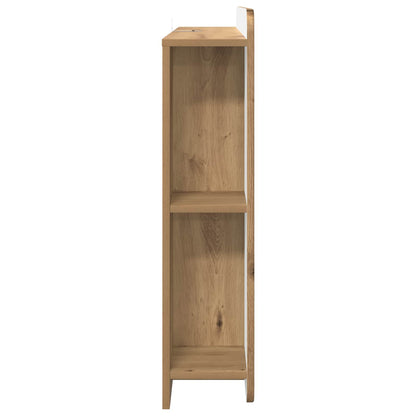 Čelo Postele Se Skříňkou Dub Artisan 100 Cm Kompozitní Dřevo