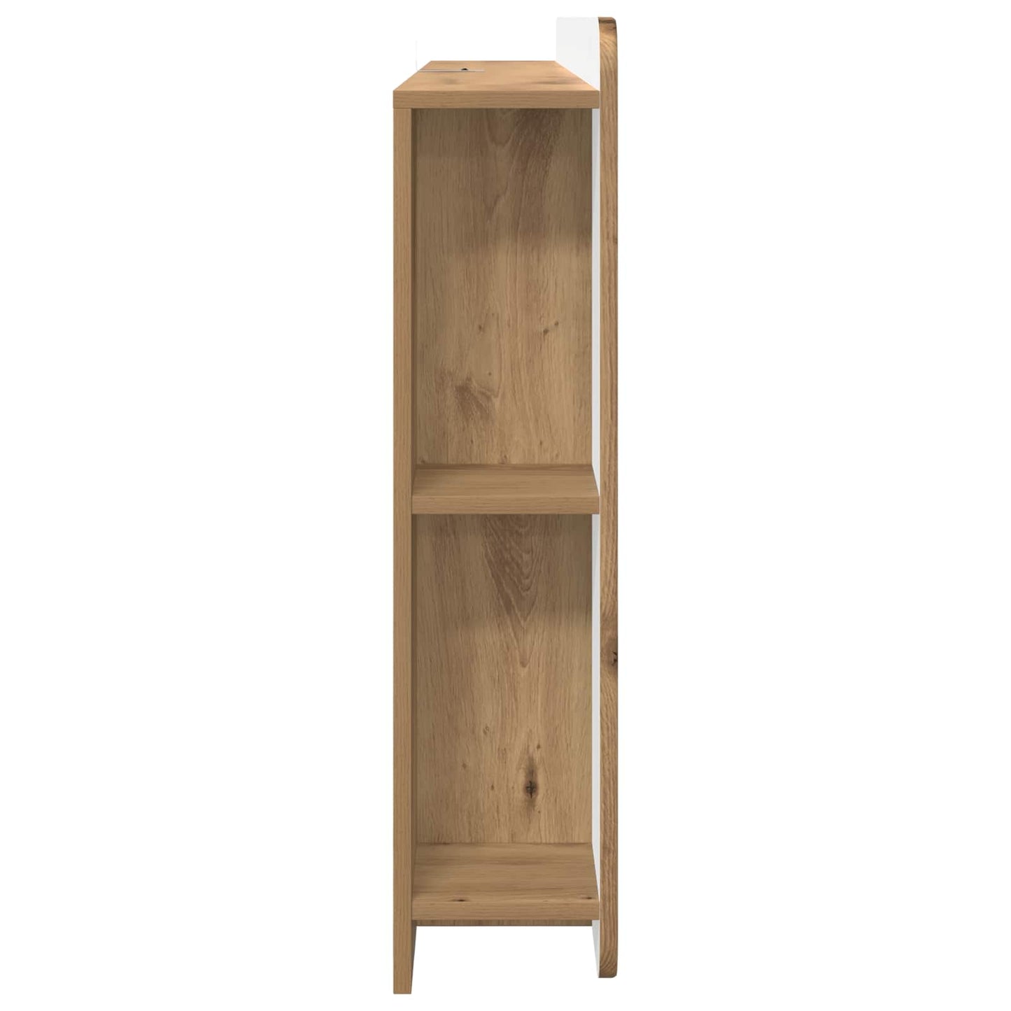 Čelo Postele Se Skříňkou Dub Artisan Kompozitní Dřevo