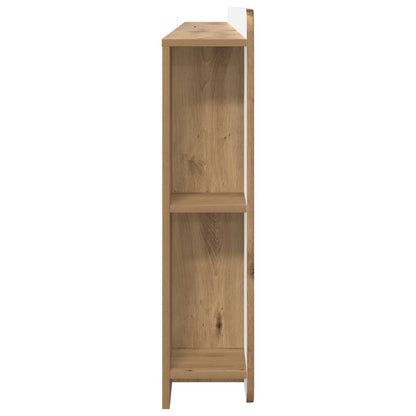 Čelo Postele Se Skříňkou Dub Artisan 200 Cm Kompozitní Dřevo