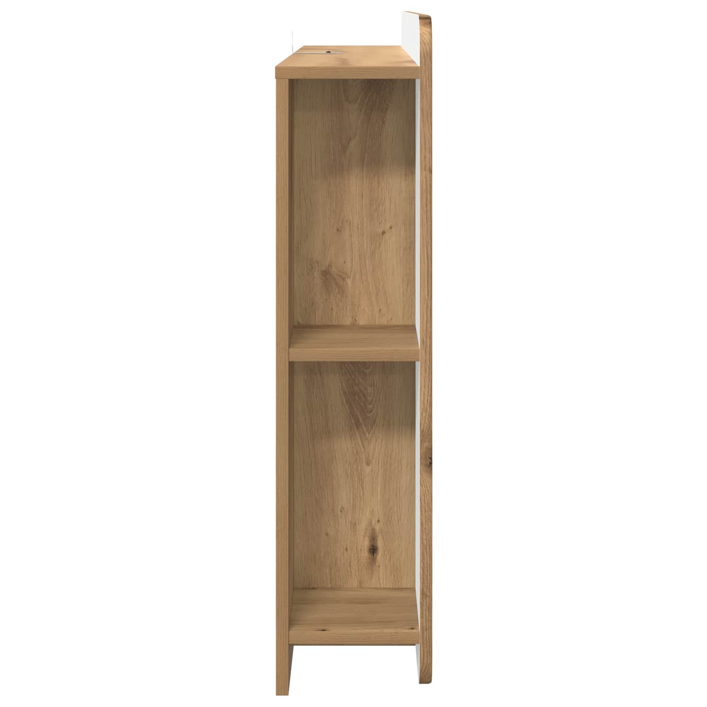 Čelo Postele Se Skříňkou Dub Artisan 80 Cm Dřevěný Materiál